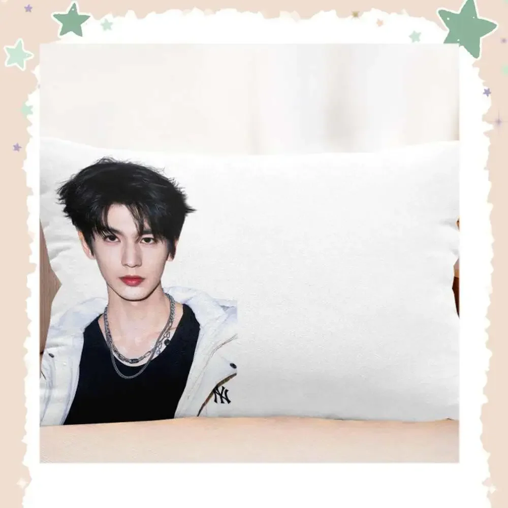 free US fast shipping Zhang Linghe Pillowcase,Star Photo Pillow Cover, Single Be